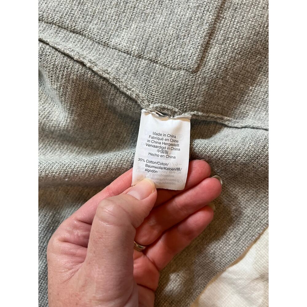 J.crew Sophie open front sweater blazer gray women’s size xs - Picture 5 of 10